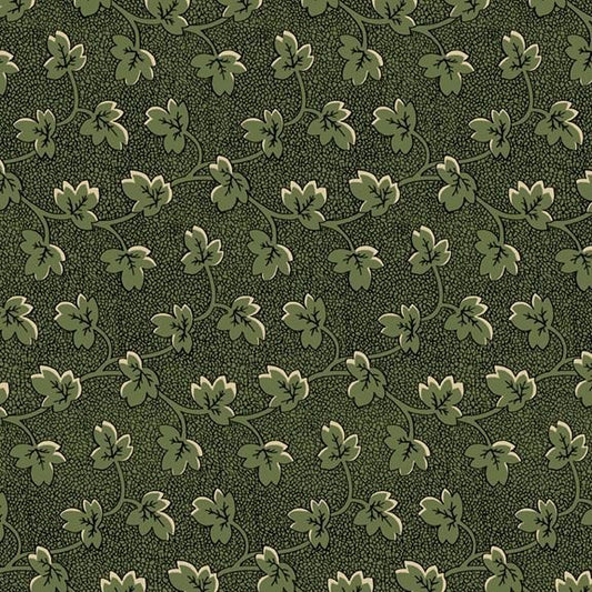 Green Leaves Vintage Charm by Marcus Fabrics by the YARD