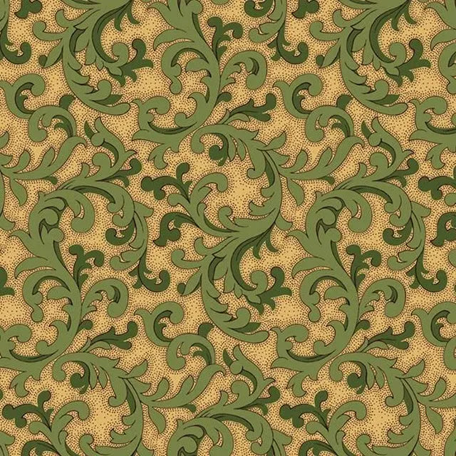 Vintage Charm by Judie Rothermel - Twister Green by Marcus Fabrics by the YARD 2979 Stitched by Jessi Rose