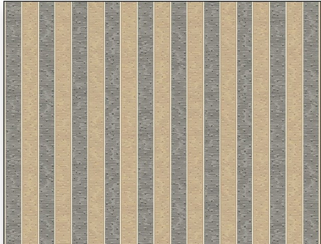 Paper Petals Beige/Gray Stripes by Nancy Rink for Marcus Prints by the YARD