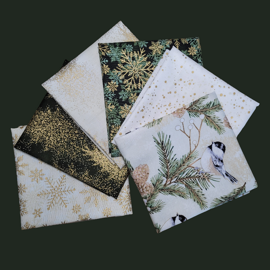 Winter's Eve by Hoffman, set of 6 fat quarters