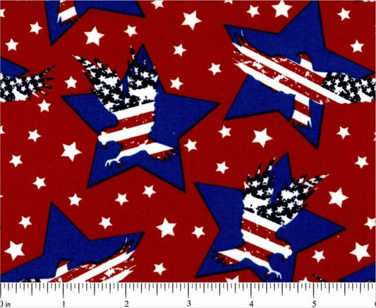 Choice Fabrics - Patriotic Prints by the yard 2216