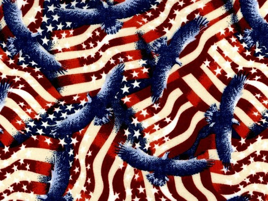 Choice Fabrics - Patriotic Prints by the yard 2215