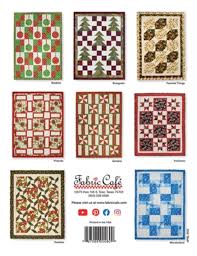 Quick Christmas 3-Yard Quilts Book by Fabric Cafe