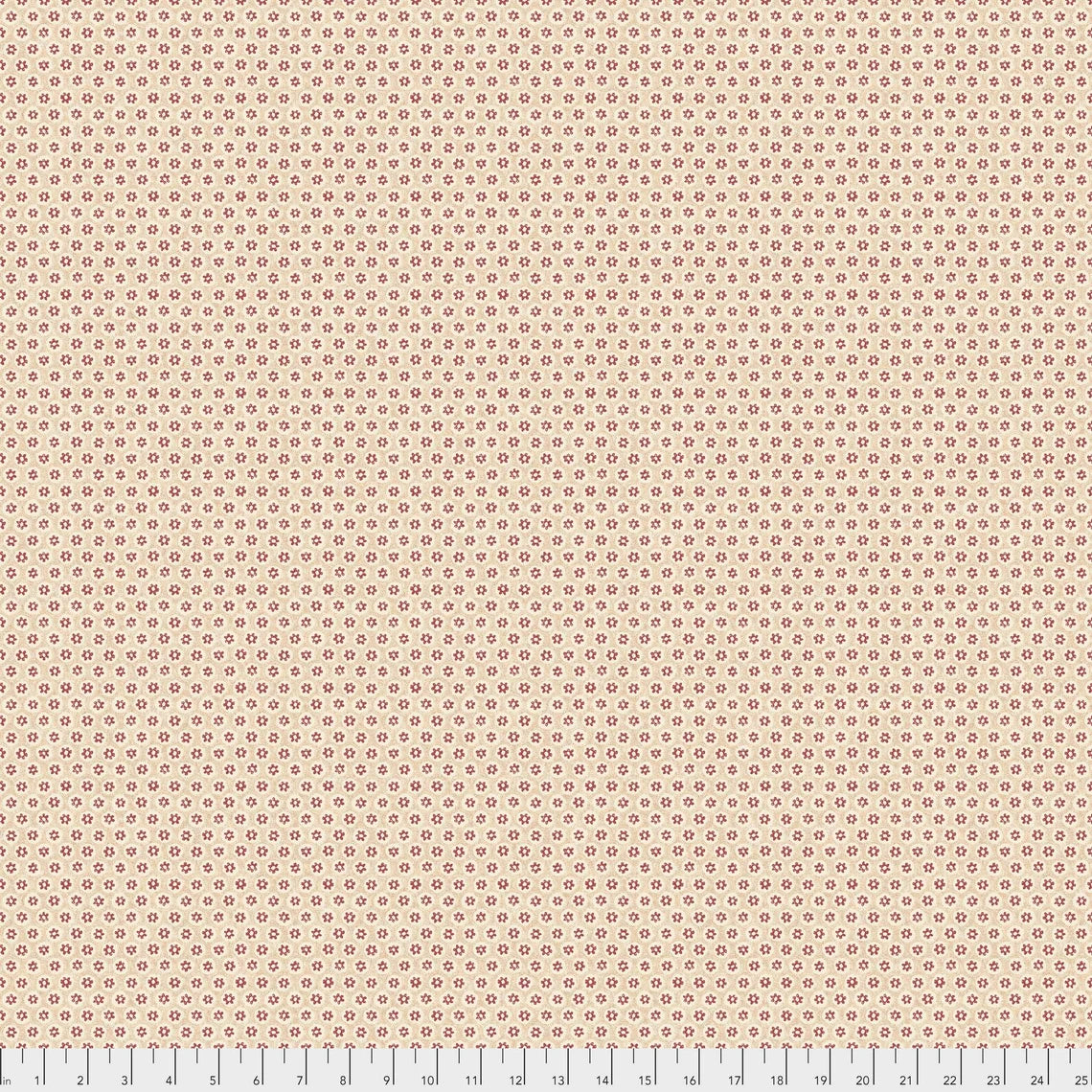 FreeSpirit by Morris & Co. - Honeycombe - Red by the Yard