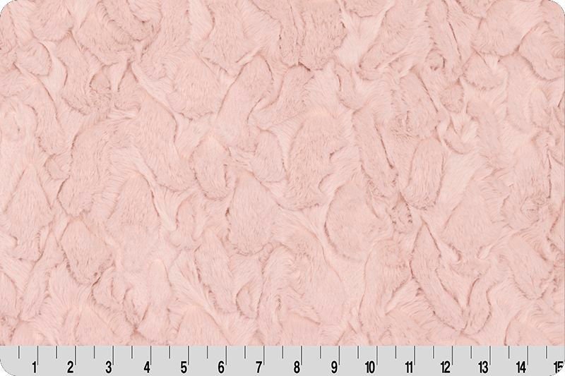 Shannon Fabrics Luxe Cuddle® Tuscany Smoky Rose by the yard