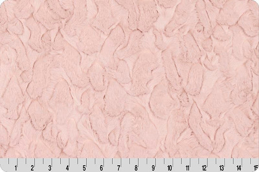 Shannon Fabrics Luxe Cuddle® Tuscany Smoky Rose by the yard