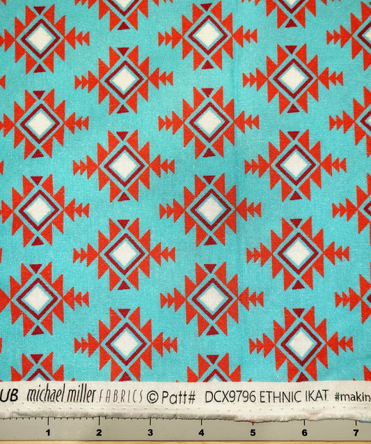 Michael Miller - Ethnic Ikat by the yard 2490 Stitched by Jessi Rose