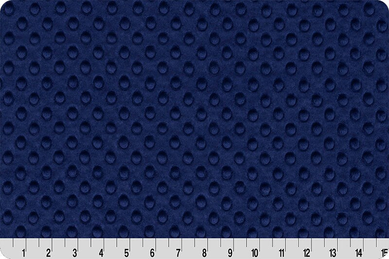 Shannon Fabrics - Cuddle® Dimple Midnight Blue by the yard