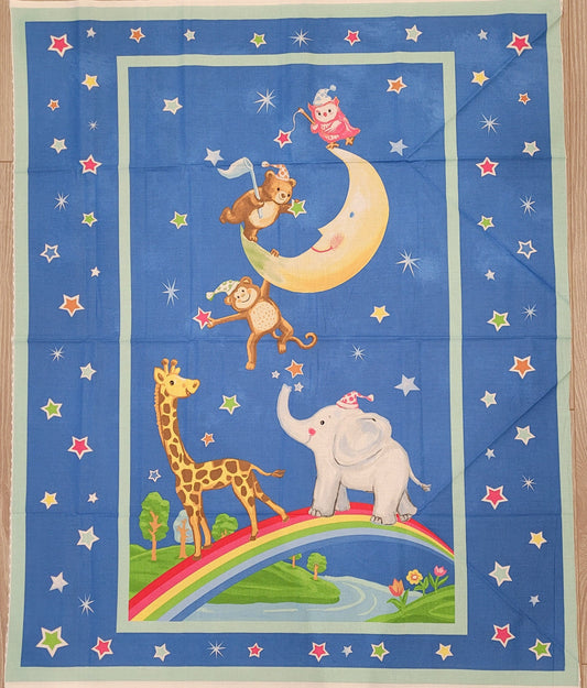 Baby Toddler quilt panel unisex baby