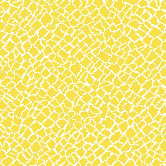 RJR Prints Playmaker Yellow fabric by the Yard