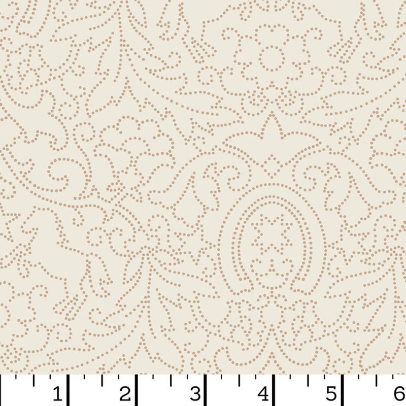 Quiltin' Cowgirls - Cream Decorative Stitch Maywood Studios by THE YARD