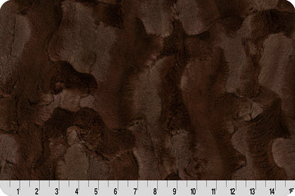 Shannon Fabric - Luxe Cuddle® Hide Chocolate by the yard