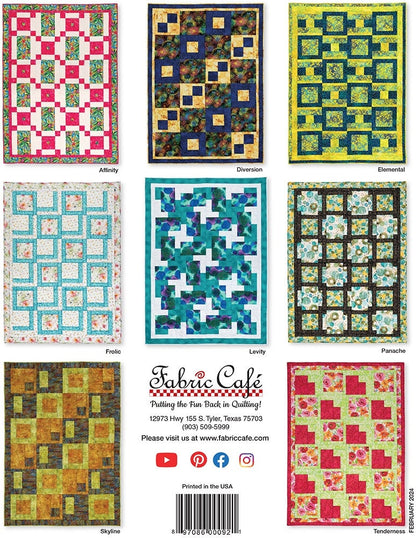 Make it Easy With 3-Yard Quilts Book by Fabric Café