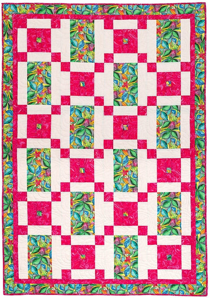 Make it Easy With 3-Yard Quilts Book by Fabric Café Stitched by Jessi Rose