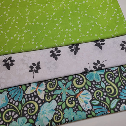 3-Yard Fabric Bundle - 1 Yard of Each of 3 Unique Fabrics -Curated and Specifically Designed for 3-Yard Quilt Patterns- 100% Cotton-15