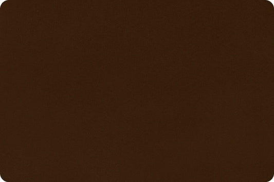 Shannon Fabrics - Solid Cuddle® 3 Brown by the yard