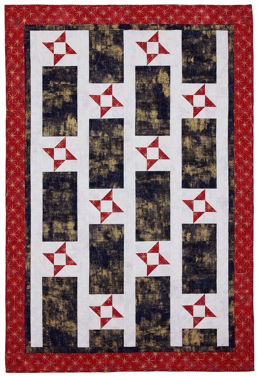 Make it Patriotic With 3-Yard Quilts Book by Fabric Cafe