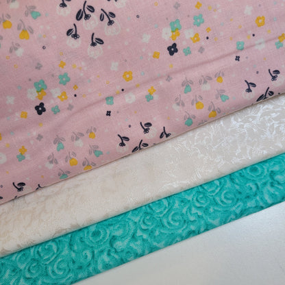 3-Yard Fabric Bundle - 1 Yard of Each of 3 Unique Fabrics -Curated and Specifically Designed for 3-Yard Quilt Patterns- 100% Cotton-33