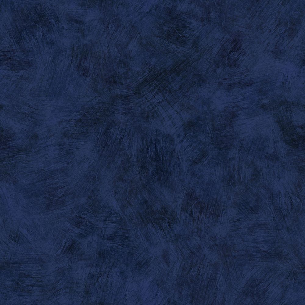 Quilt Backing Fabric 108" Wide Back by the Yard Navy Blue brush strokes #91