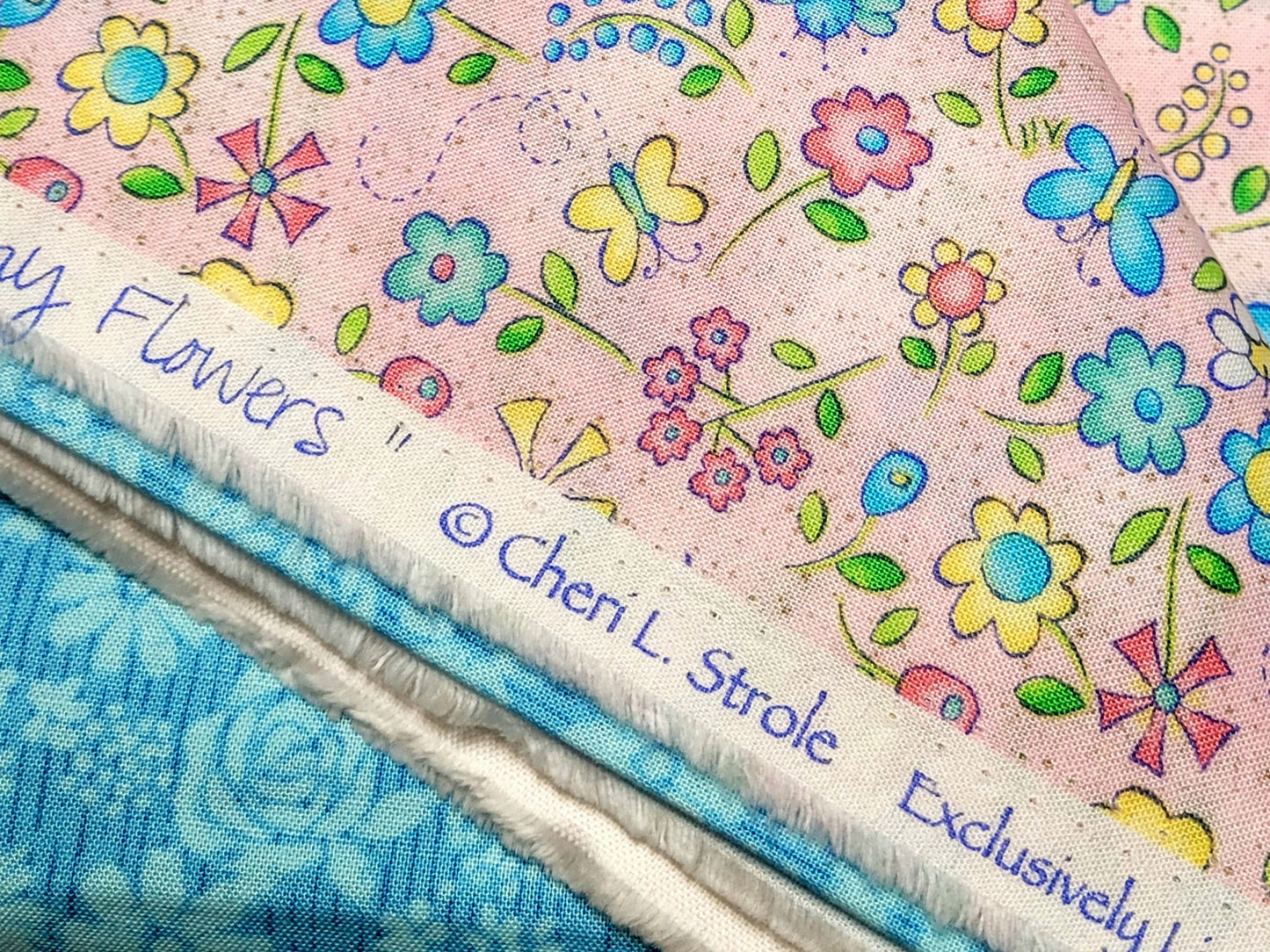 3-Yard Fabric Bundle - 1 Yard of Each of 3 Unique Fabrics -Curated and Specifically Designed for 3-Yard Quilt Patterns- 100% Cotton